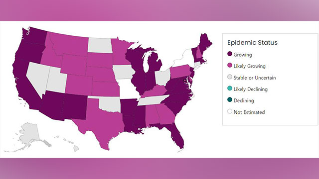 미국서 여름철 코로나19 다시 기승 조짐…“38개 주 증가”