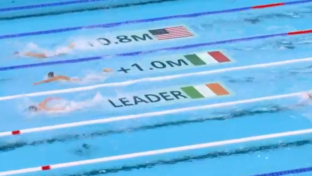 [영상] ‘장거리 경기 맞나요?’…수영 남자 800m 자유형 결승 ‘막상막하’