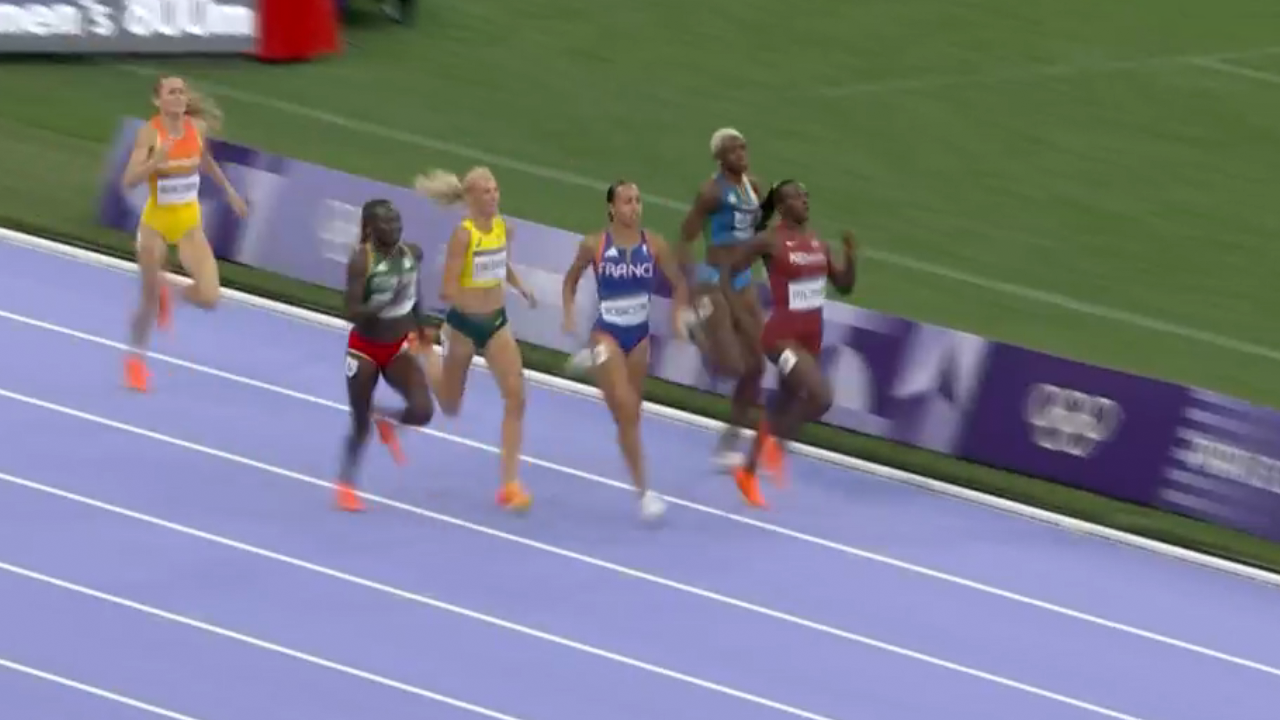 [영상] 육상 여자 800m 1라운드 5조…결승선 앞에서 ‘역전’