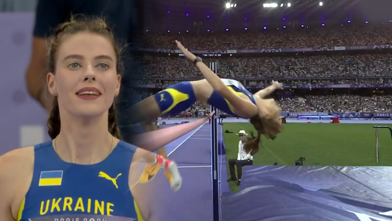 [영상] “조국 우크라이나 국민을 위해”…여자 높이뛰기 ‘금’ 바쳤다