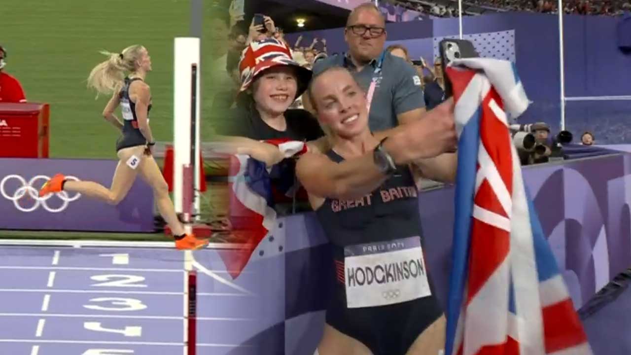 [영상] ‘내 앞에 아무도 없다’…여자 800m 결승 영국 호지킨슨 ‘우승’