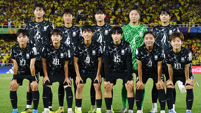 한국, 콜롬비아에 0-1로 져 U-20 여자 월드컵 16강서 탈락