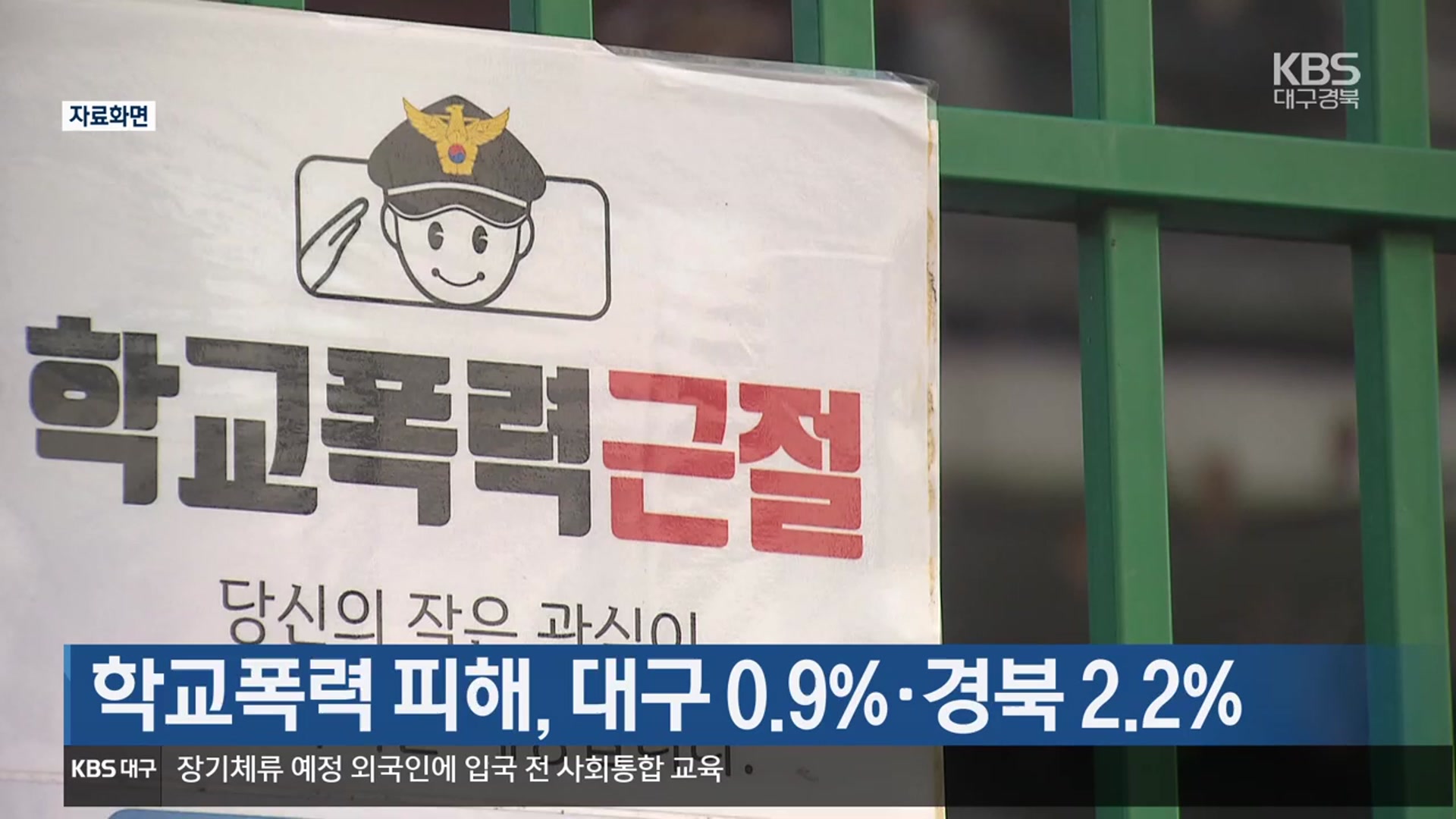 학교폭력 피해, 대구 0.9%·경북 2.2%