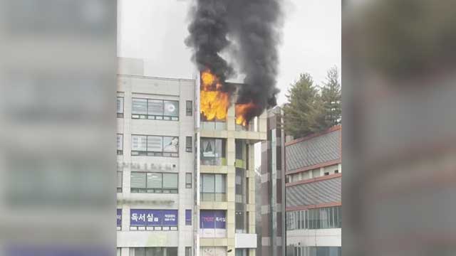 경기 양주 건물서 상가건물 화재…한때 대응 1단계