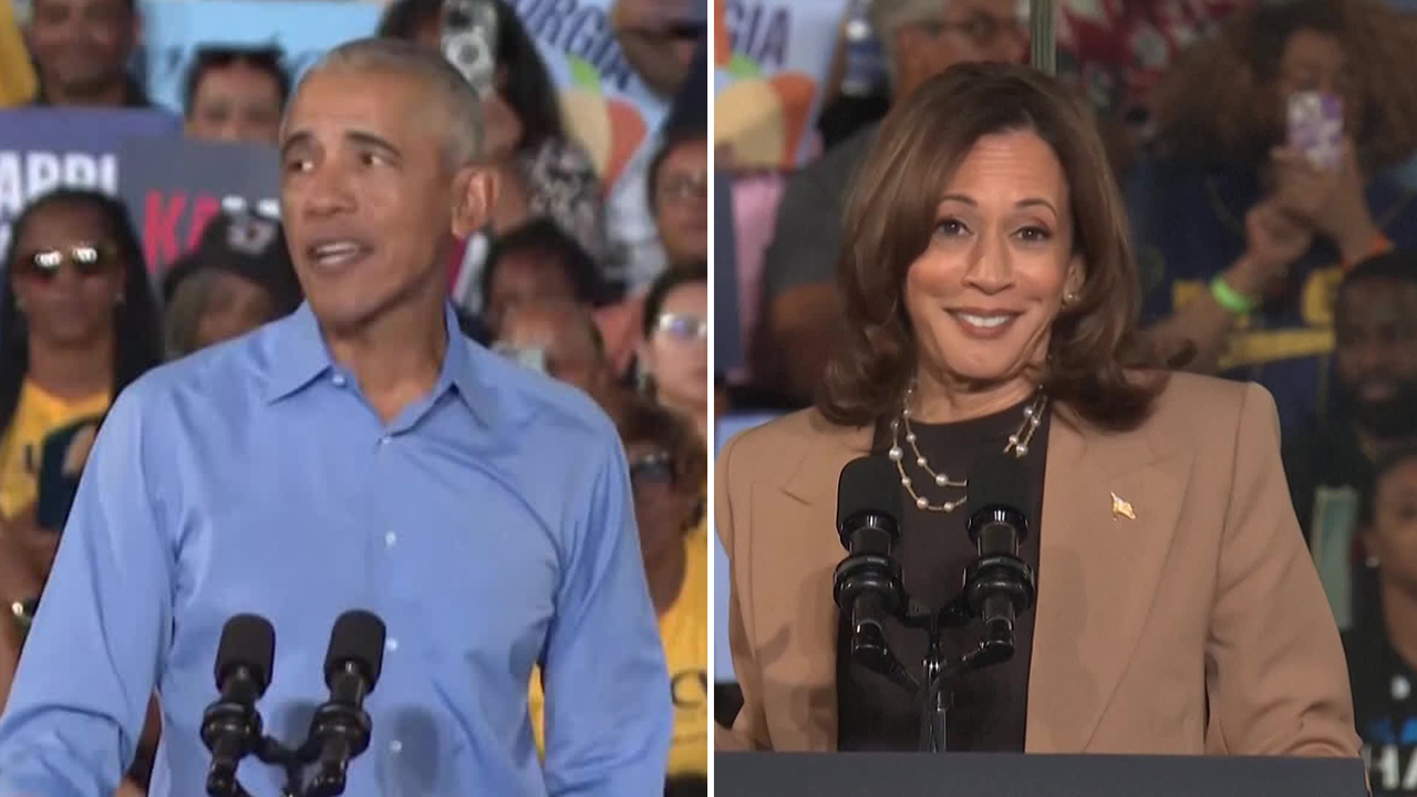 Harris and Obama hold their first joint campaign rally; Trump says US is “like a garbage can for the world”