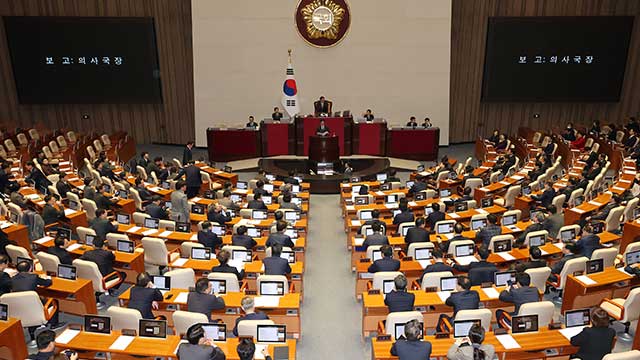 [속보] 최재해 감사원장 탄핵안, 야당 주도로 국회 <br>본회의 상정