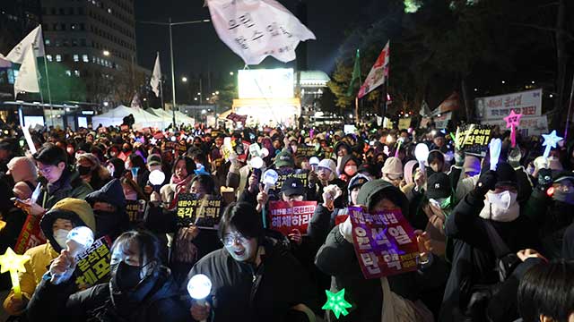 윤석열 대통령 탄핵 표결에 혼잡 예상…“내일 여의도 등 도로 일부 통제”