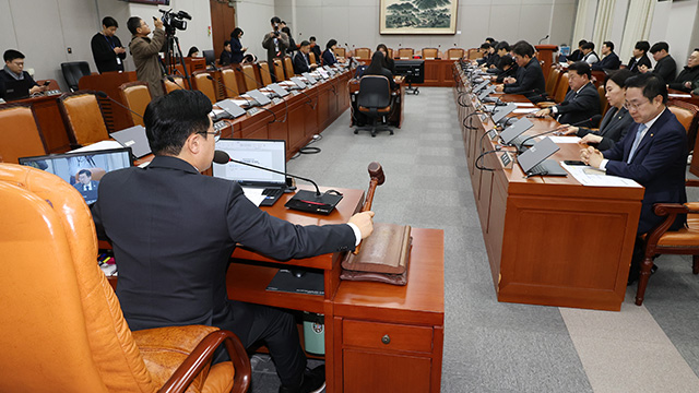 野, ‘계엄 사태’ 대정부질문 등 추가 본회의 일정 의결