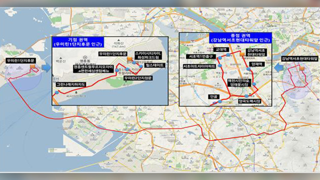 인천 영종국제도시∼서울 강남역 운행 첫 광역버스 개통