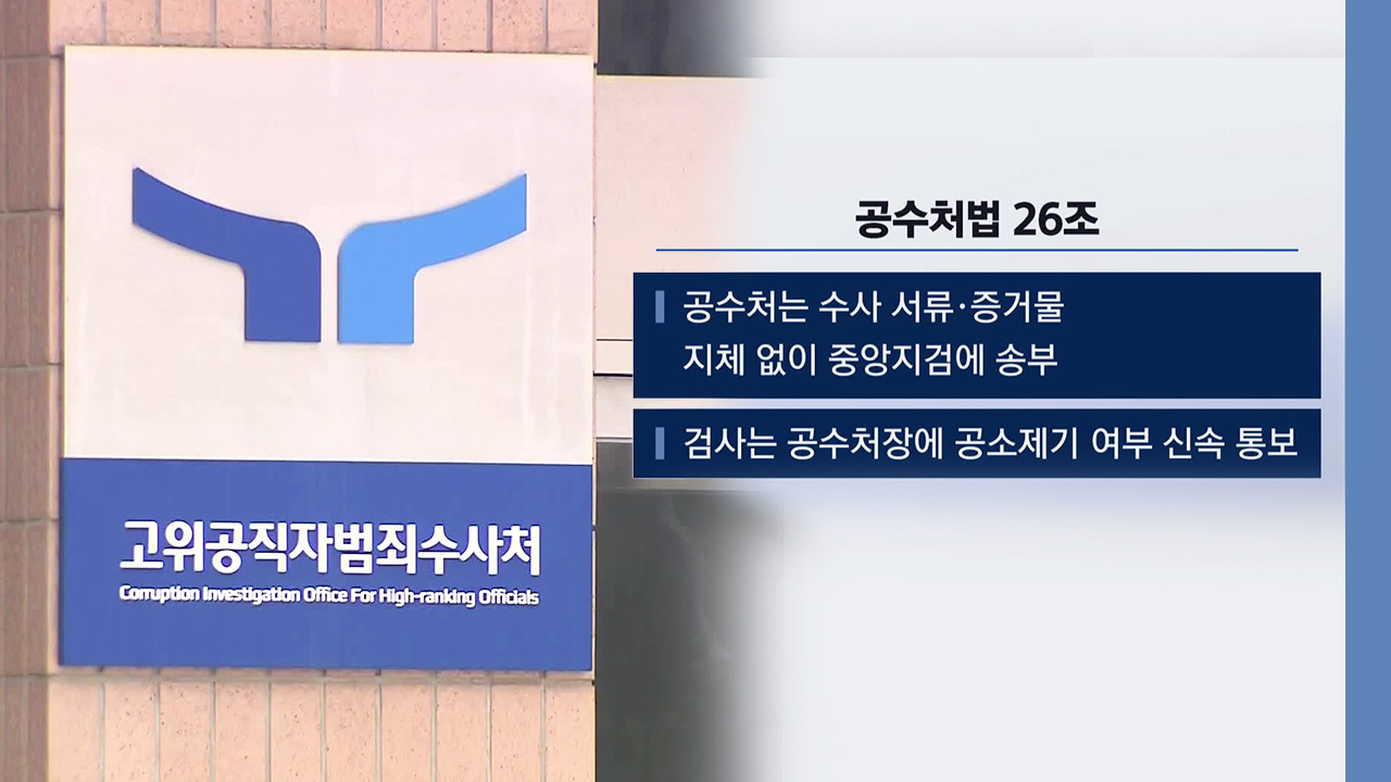 결국 보완 수사 논란까지…‘공수처법 26조’ 뭐길래