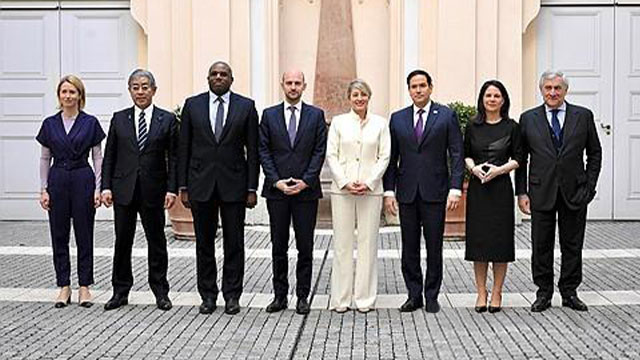 G7 “향후 러시아 제재, 우크라 휴전 협상과 연계”