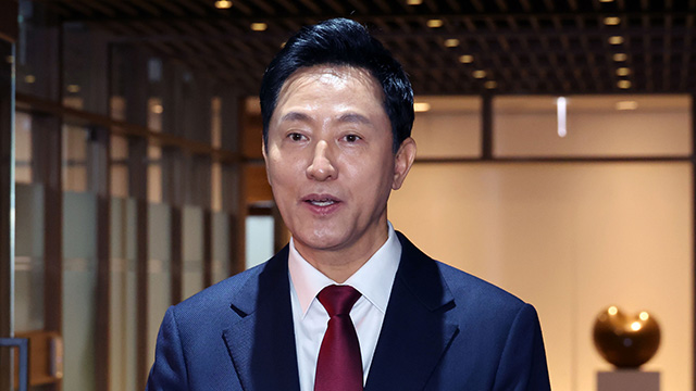 오세훈 “민주당 천막 당사는 불법…강제 철거 등 행정력 집행”