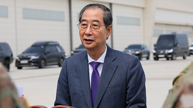 한덕수, 한미연합사 방문…내일 국회서 추경 시정연설