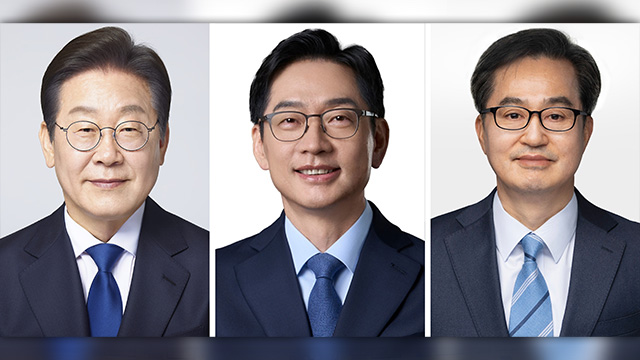 민주당 대선 경선후보들, 명동대성당 찾아 프란치스코 교황 조문