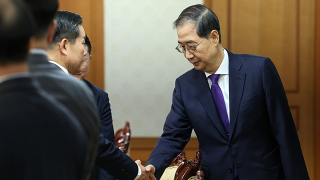 혁신당 “한덕수 대선 출마 시, 공직선거법 위반 혐의로 고발할 것”