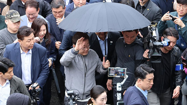 이재명 측 “후보 습격 모의 잇단 제보…대인접촉 어려워”