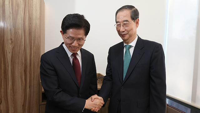 [속보] 김문수-한덕수 회동 종료…“합의된 것 없어”