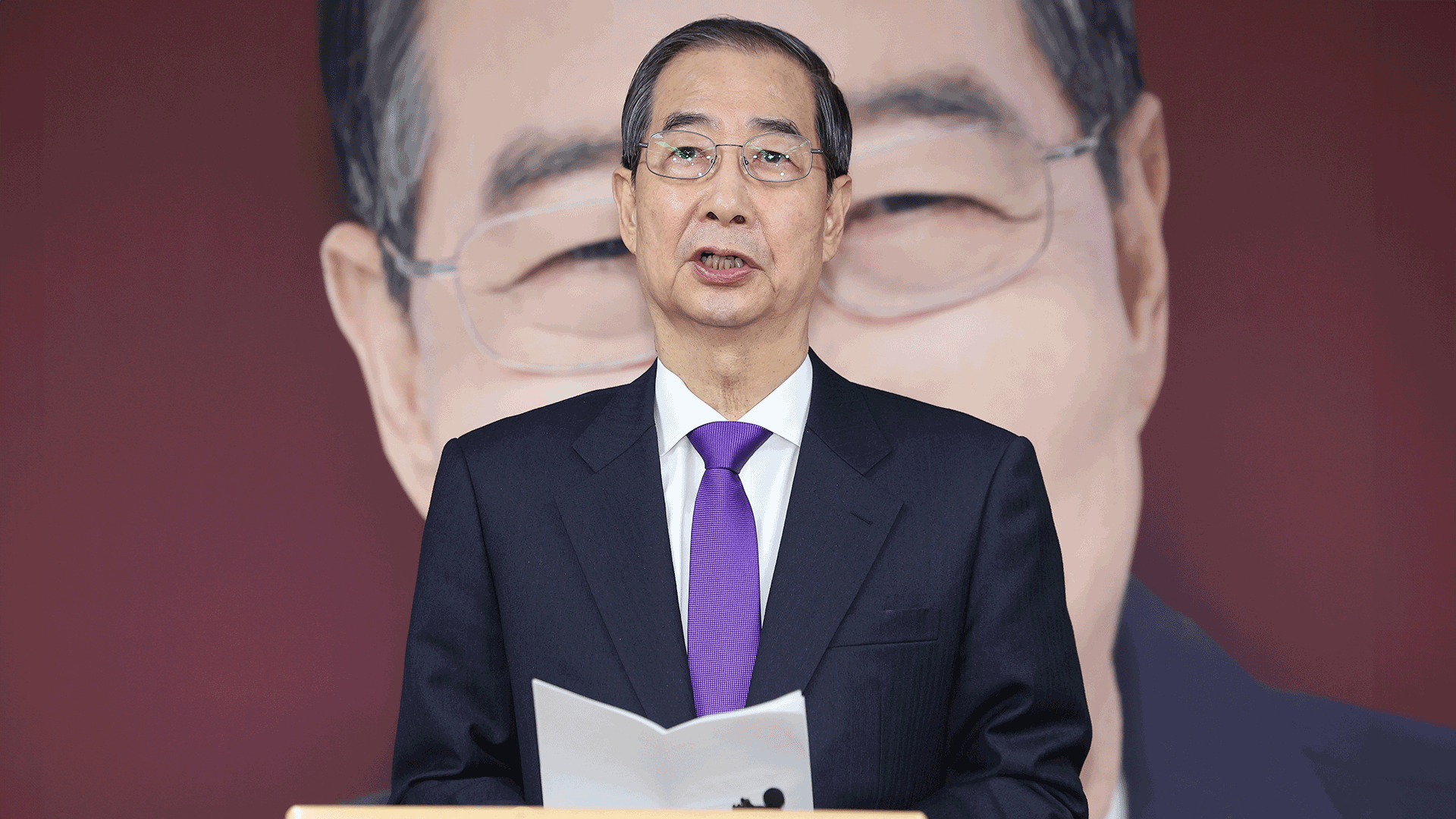 한덕수, “단일화 안 되면 본후보 등록 안 해” 배수진