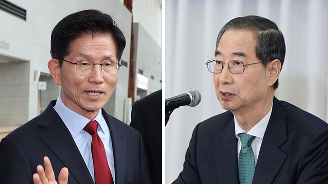 김문수 “한덕수와 오늘 만나기로 약속…단일화 <br>여론조사 중단해야”