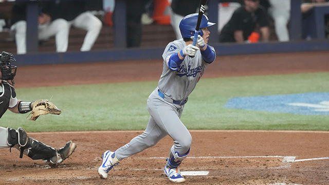김혜성, MLB 2경기 연속 안타…첫 견제사 아쉬움, 발로 만회