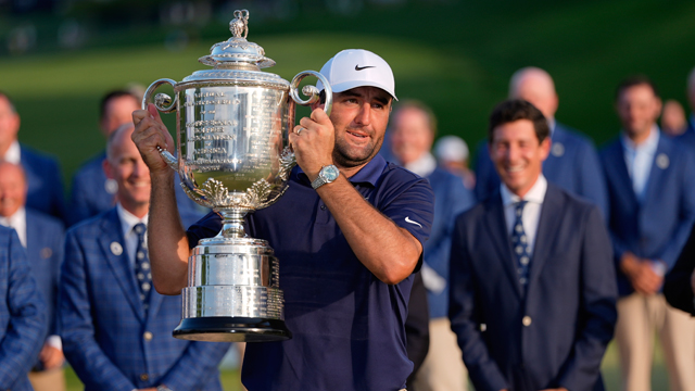 세계 1위 셰플러, 메이저대회 PGA 챔피언십 우승…김시우 8위