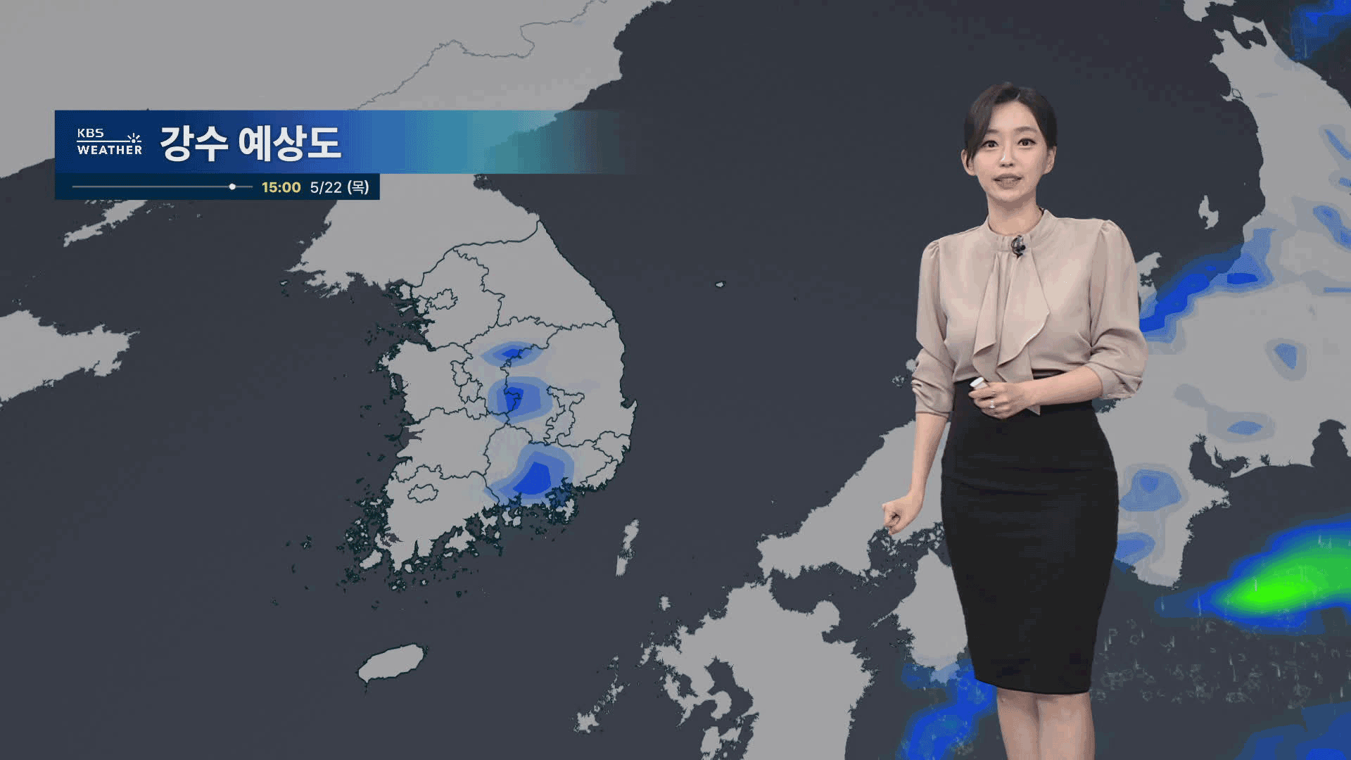 [뉴스9 날씨] 내일도 곳곳에 비…서울 27도, 대구 22도