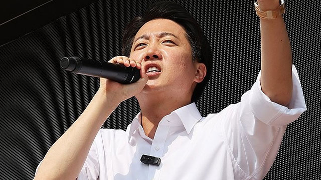 이준석, 지역구 동탄서 “폭군 윤석열·독재자 이재명 막아달라”