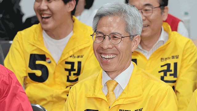 권영국 “이재명 후보 당선 축하…성공적인 국정운영 기원”