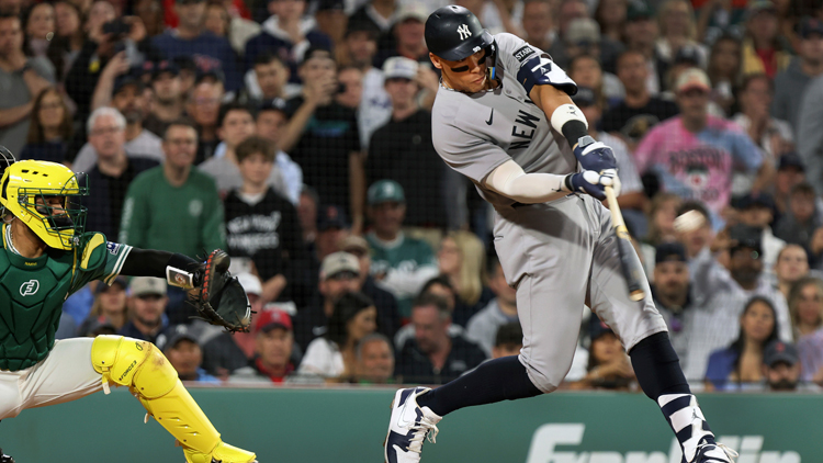양키스 저지, 최근 5경기서 5홈런…MLB 홈런 공동 선두로