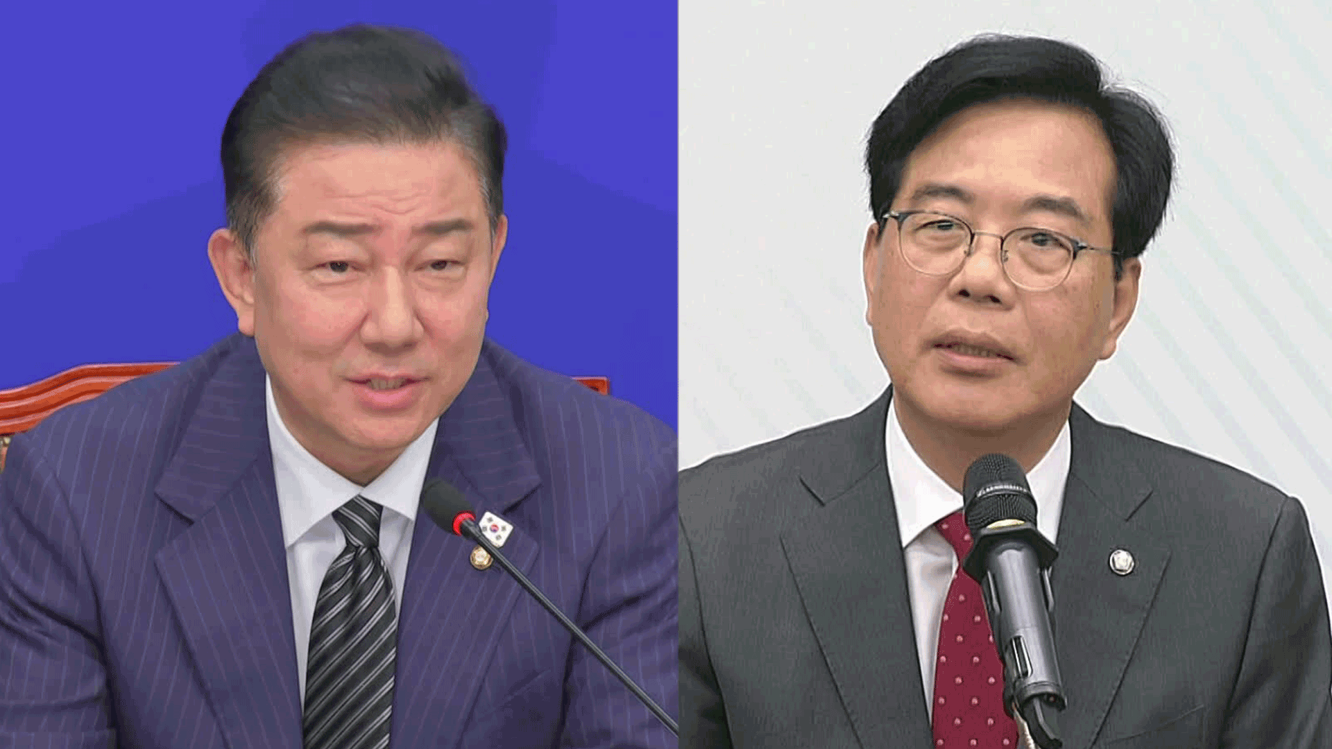 여, 김병기 원내대표 첫 행보…야, 새 원내대표로 3선 송언석 의원