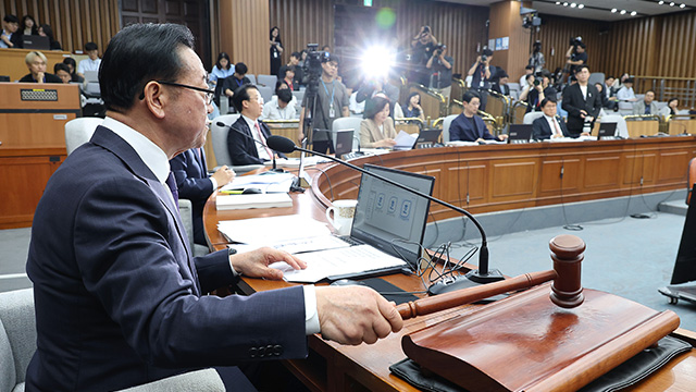 여야, 김민석 총리후보자 청문회 증인채택 불발…첫 회의부터 파행