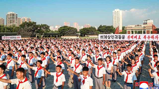 6·25 맞아 반미 군중집회 나선 북한…“미제 야만성 갈수록 포악”