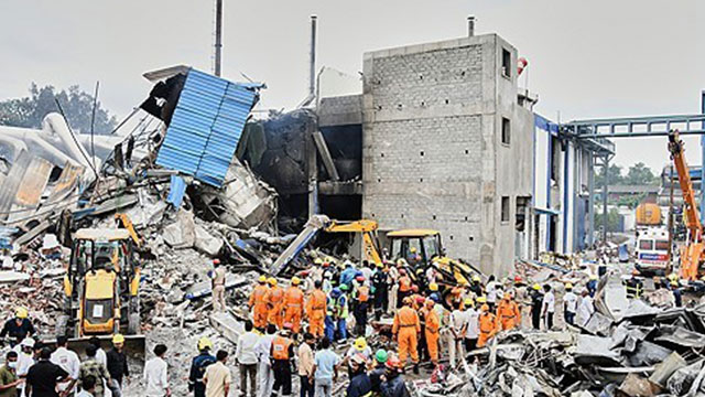 인도 남부 제약공장서 폭발 후 화재…12명 사망·35명 부상