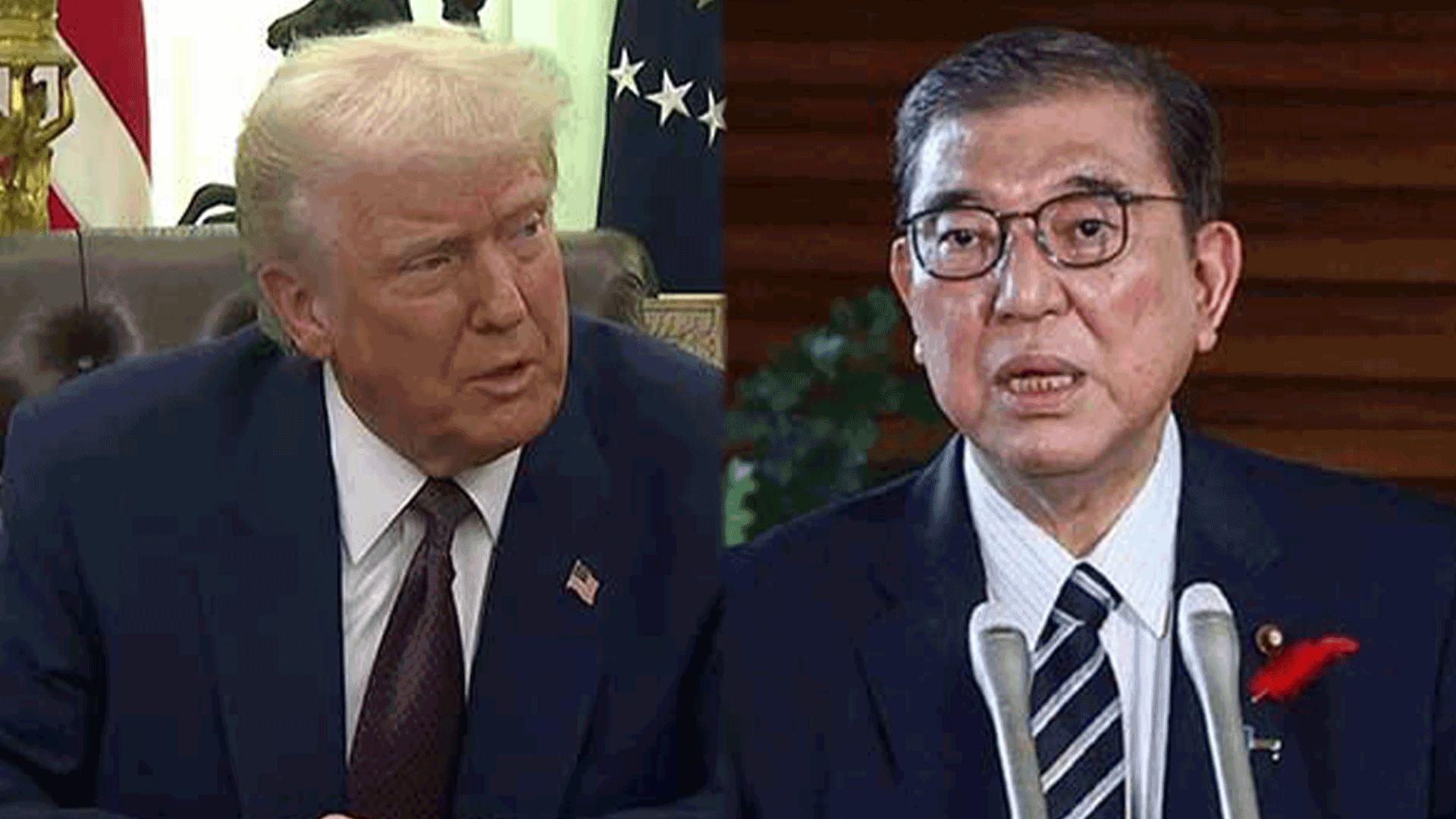 트럼프 “일본 버릇없다, 30~35% 관세”…일 “논평 않겠다”