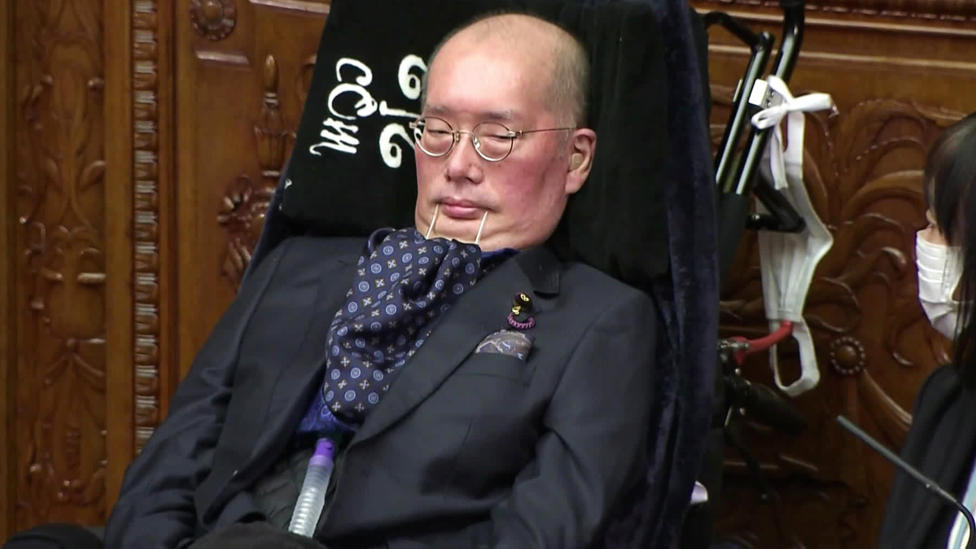 Japanese ALS lawmaker speaks out