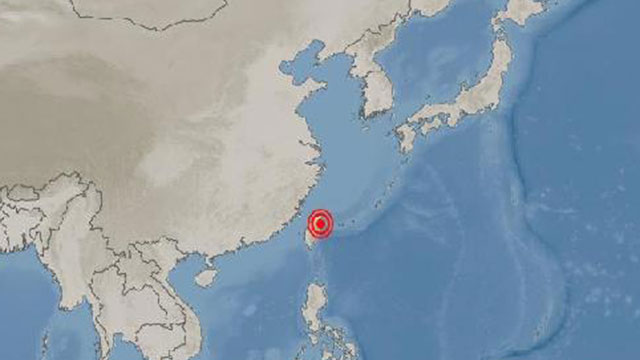 타이완 이란현 남쪽서 규모 5.0 지진