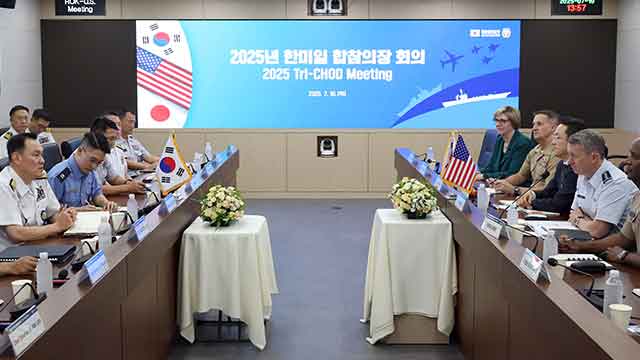 한미·한일 합참의장 회담…북한군 동향 평가·안보 협력 강화 논의