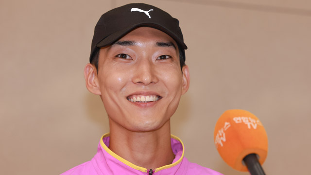 ‘7연승·기록 공동 1위’ 우상혁 “열심히 하니 운도 따르네요”