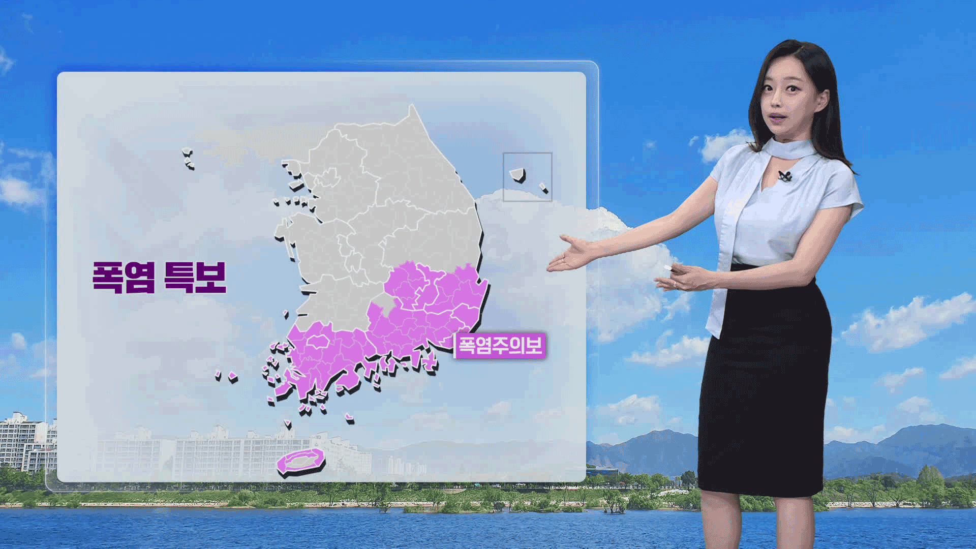 [뉴스9 날씨] 당분간 한낮 무더위 계속…제주도 비
