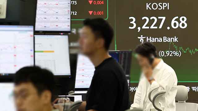 코스피, 3,220대 상승 마감…코스닥도 올라