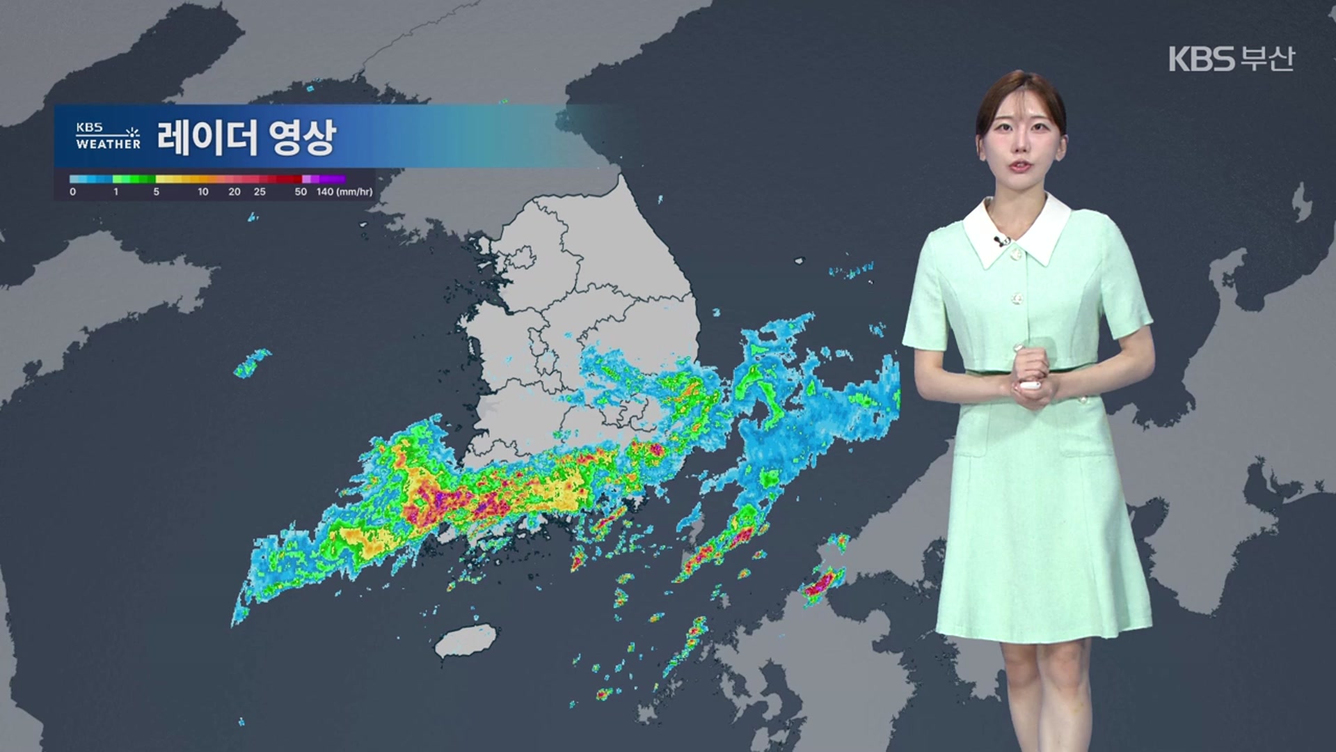 [날씨] 부산 내일까지 흐리고 비…낮 최고 31도