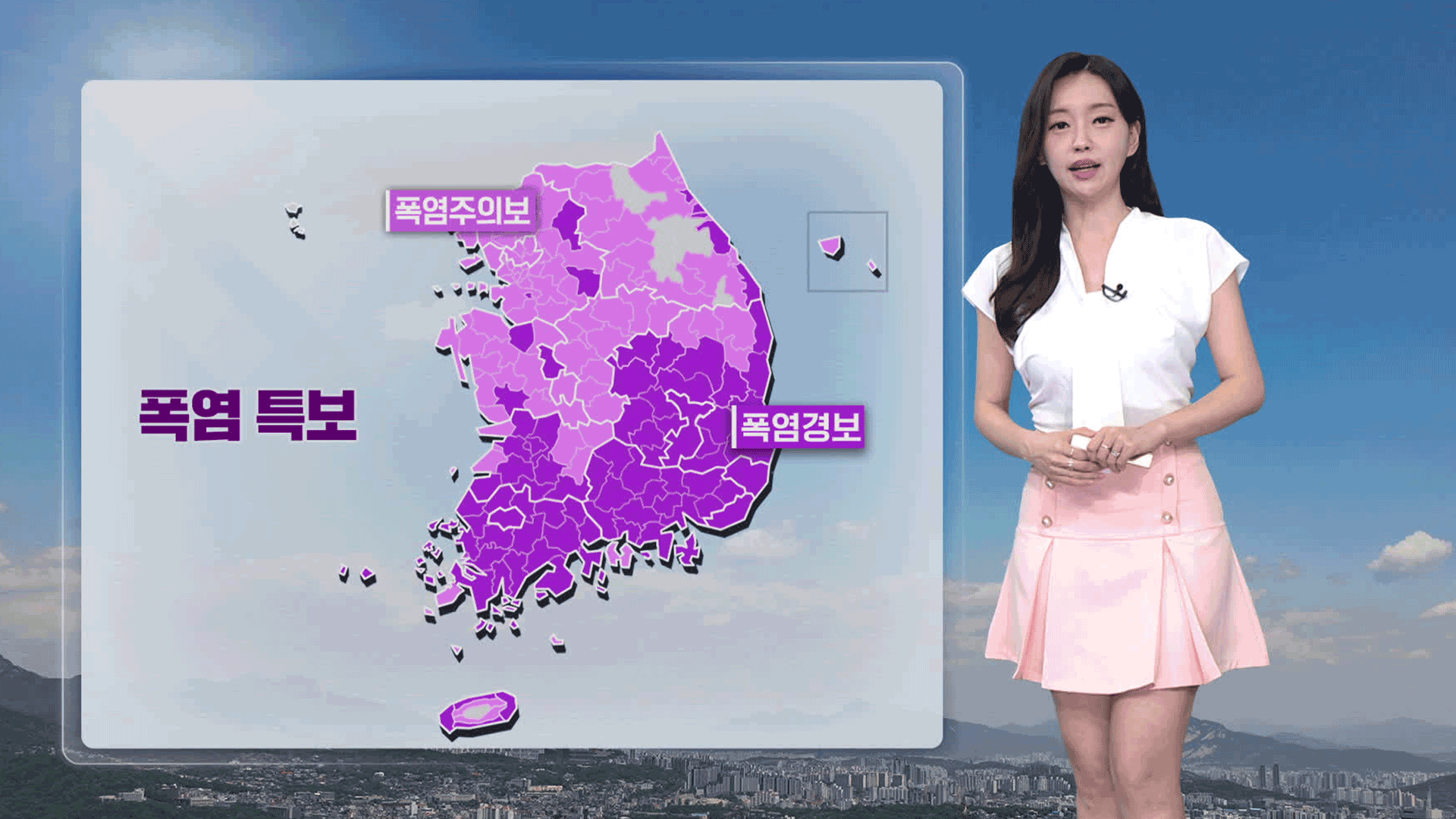 [뉴스9 날씨] 밤낮없는 무더위 계속…곳곳에 소나기