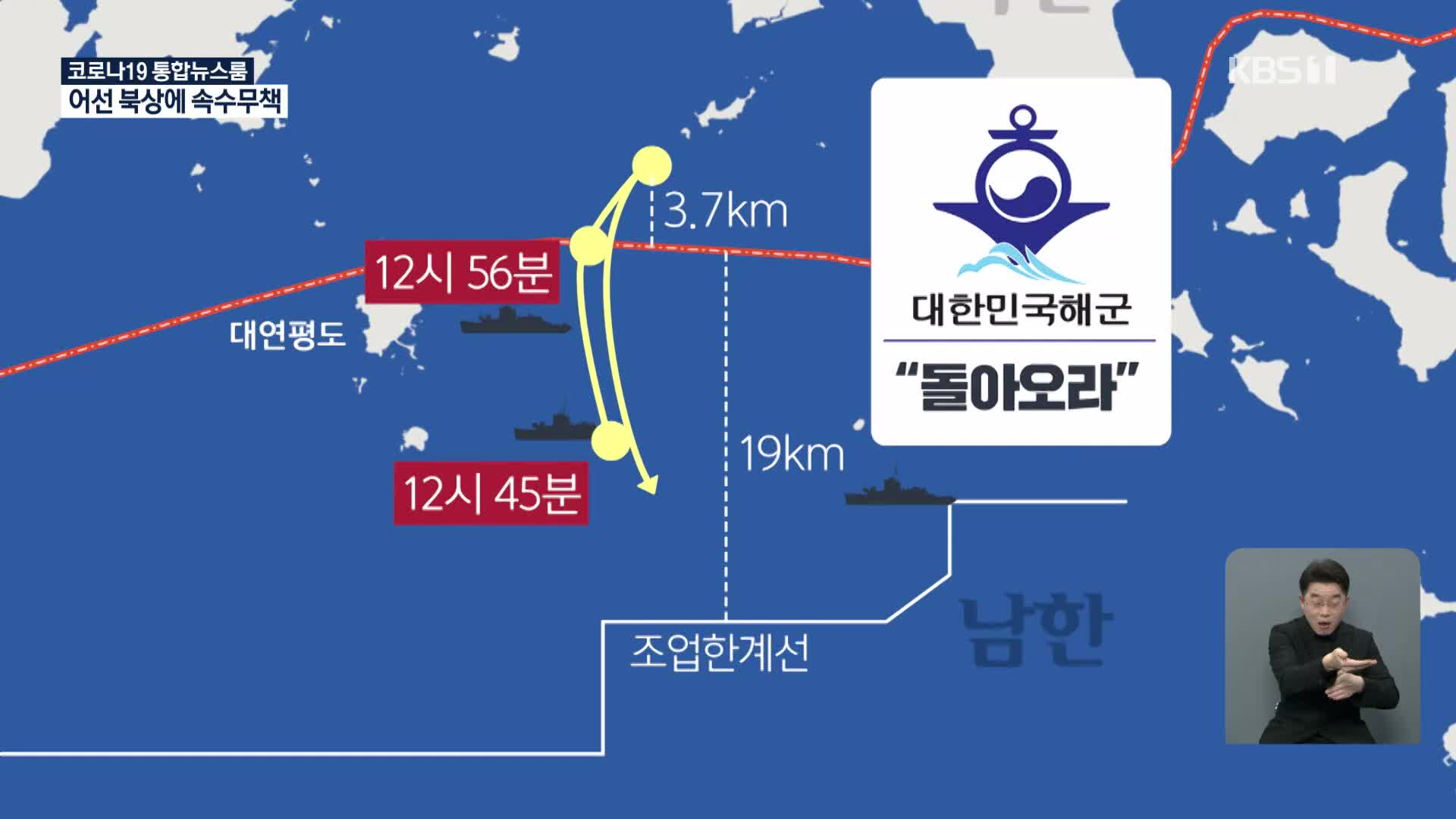 ‘항로착오’로 NLL 넘은 어선…군·해경 대응은?