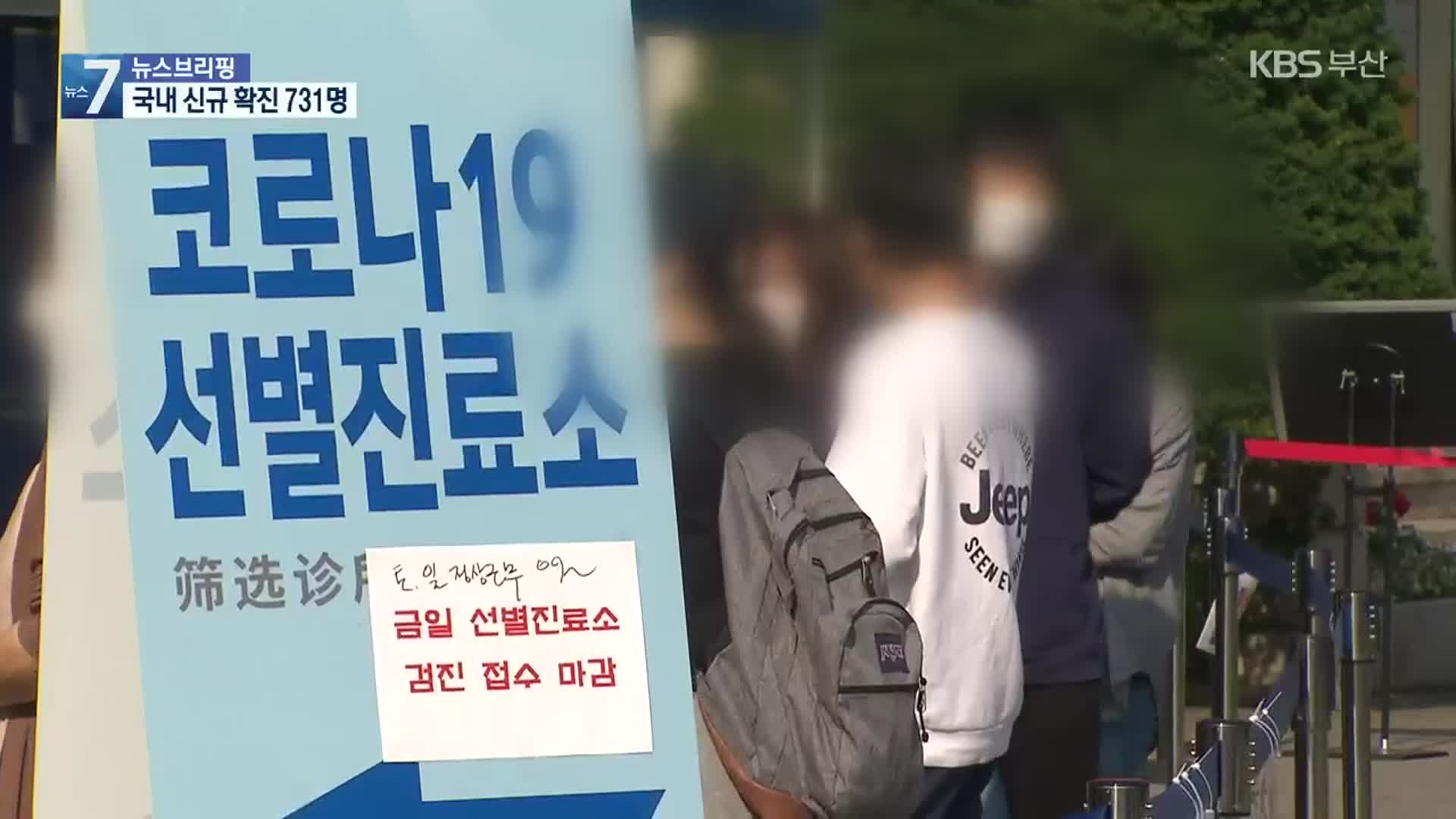코로나19 신규 확진자 731명…다음 주 백신 피해조사심의위 개최