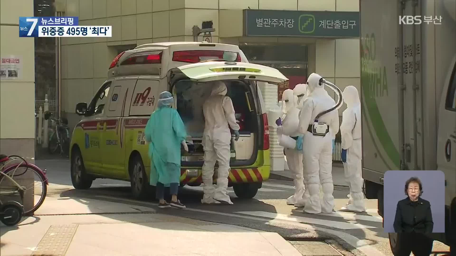 위중증 495명 ‘최다’…방역 지표·추가접종 단축안 내일 발표