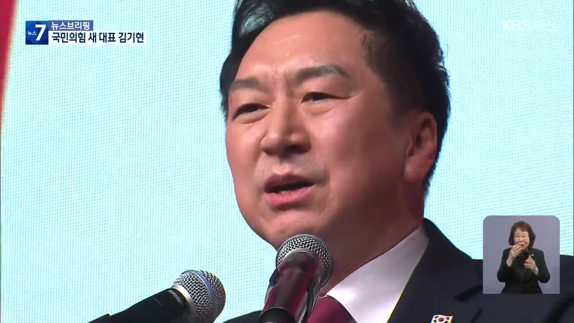 국민의힘 새 대표에 김기현…최고위원도 ‘친윤 일색’