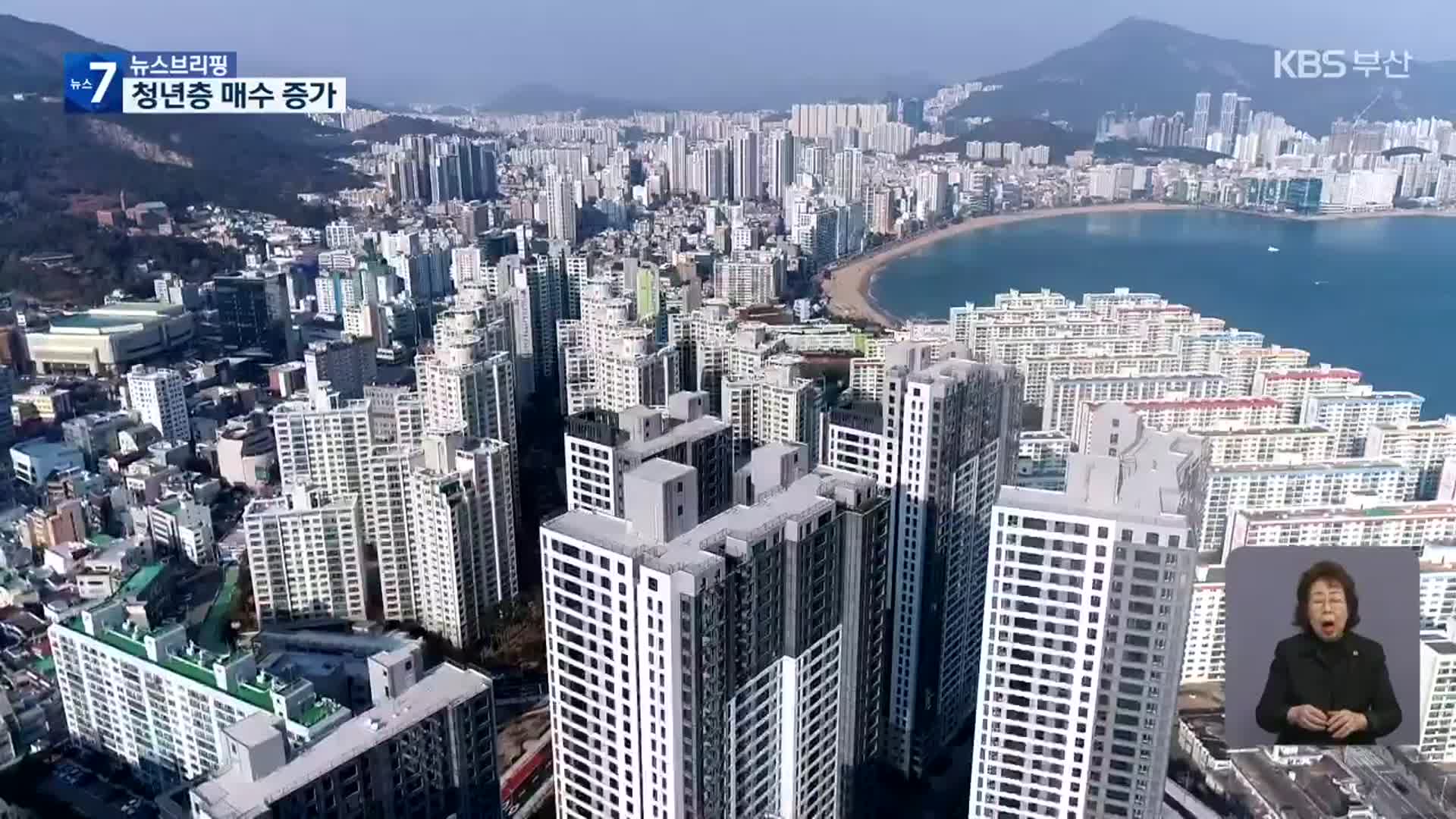 부산 청년층 아파트 매수 증가…서울 영향 확대