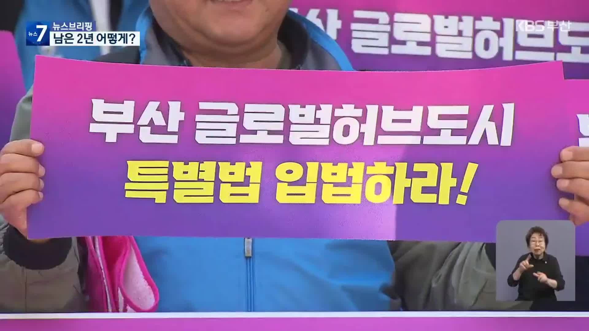 부산 민선 8기 반환점…성적과 과제는?