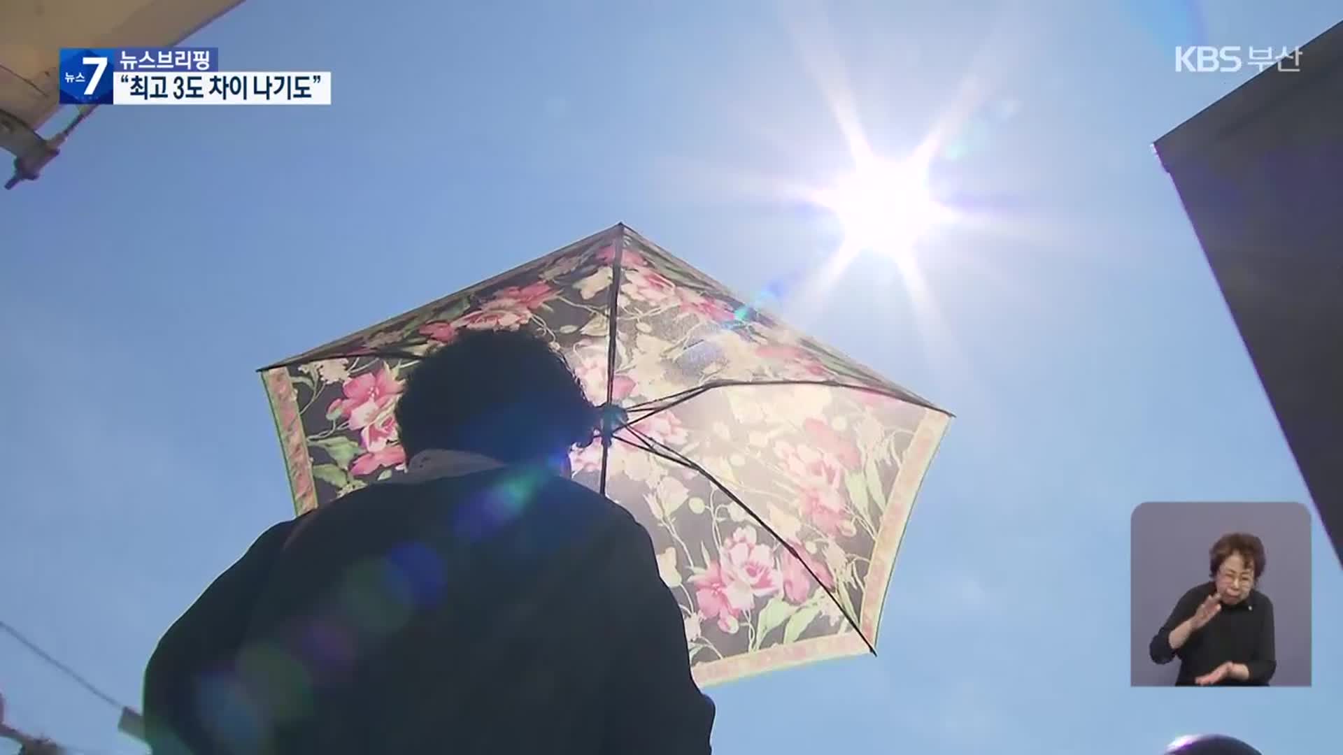 부산 ‘열섬 온도’ 첫 분석…실제 체감 폭염은?