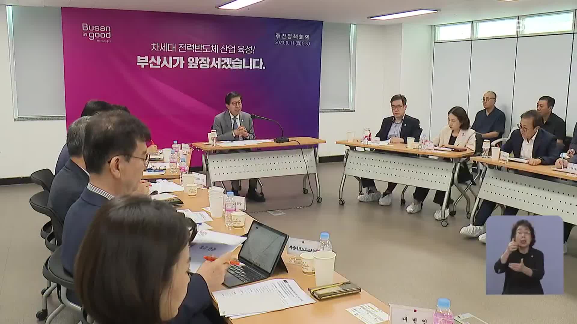 부산시, 전력반도체 산업 집중 육성 구축 계획 논의